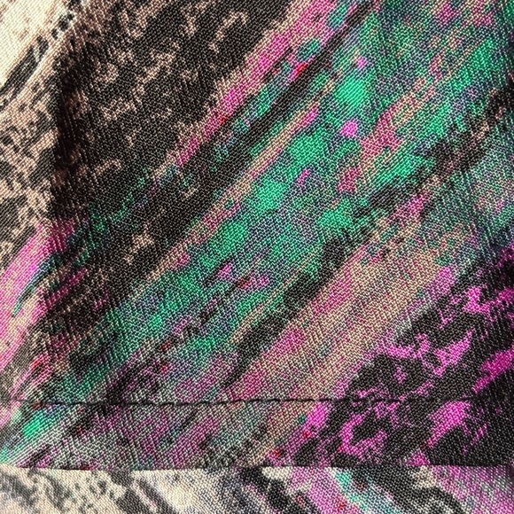 Xhiliration high low colorful dress - Picture 7 of 7